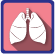 Clickable icon showing an image of the lungs.